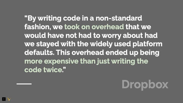 Addressing risks. Dropbox, quote 1