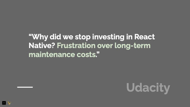 Addressing risks. Udacity, quote 1