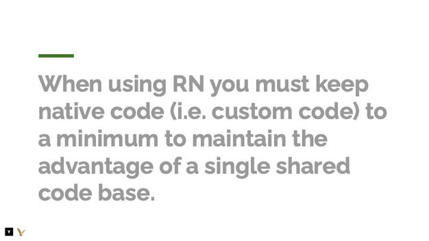 Best Practice, rule 1
